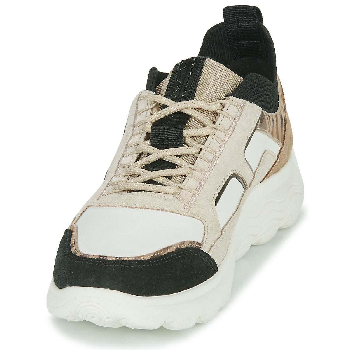 Sneakers basse Donna Geox D SPHERICA C Beige