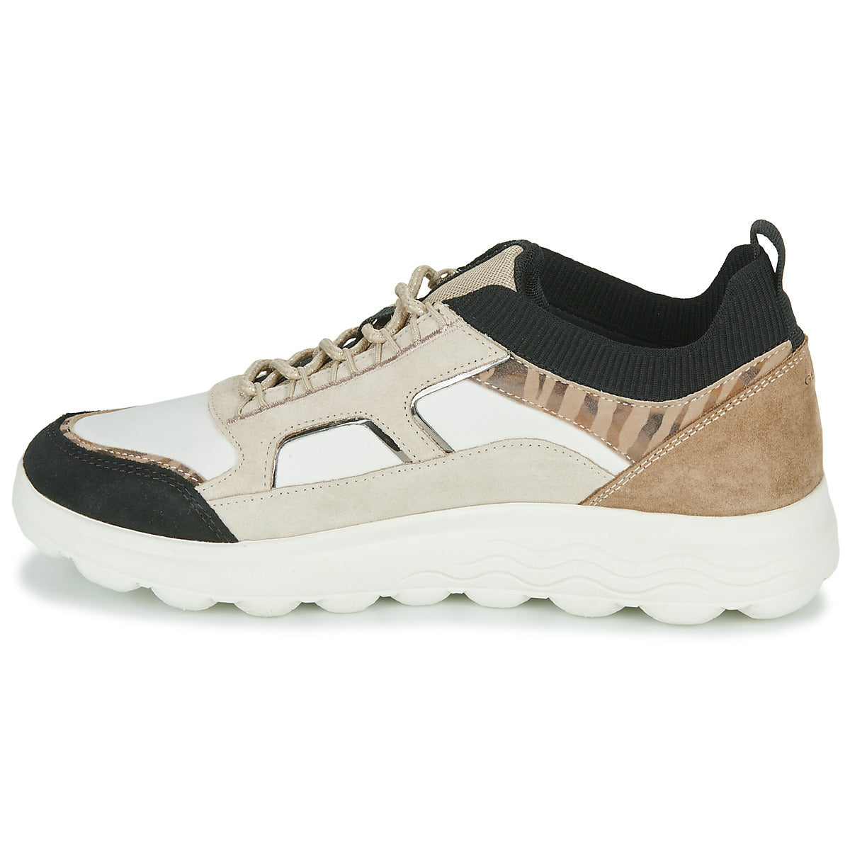 Sneakers basse Donna Geox D SPHERICA C Beige