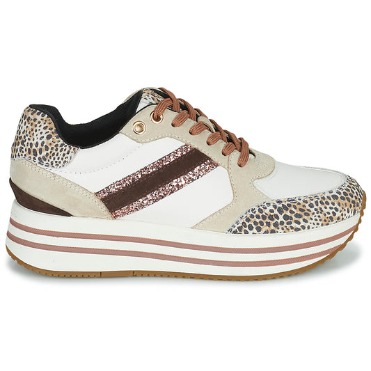 Sneakers basse Donna Geox  D KENCY  Beige