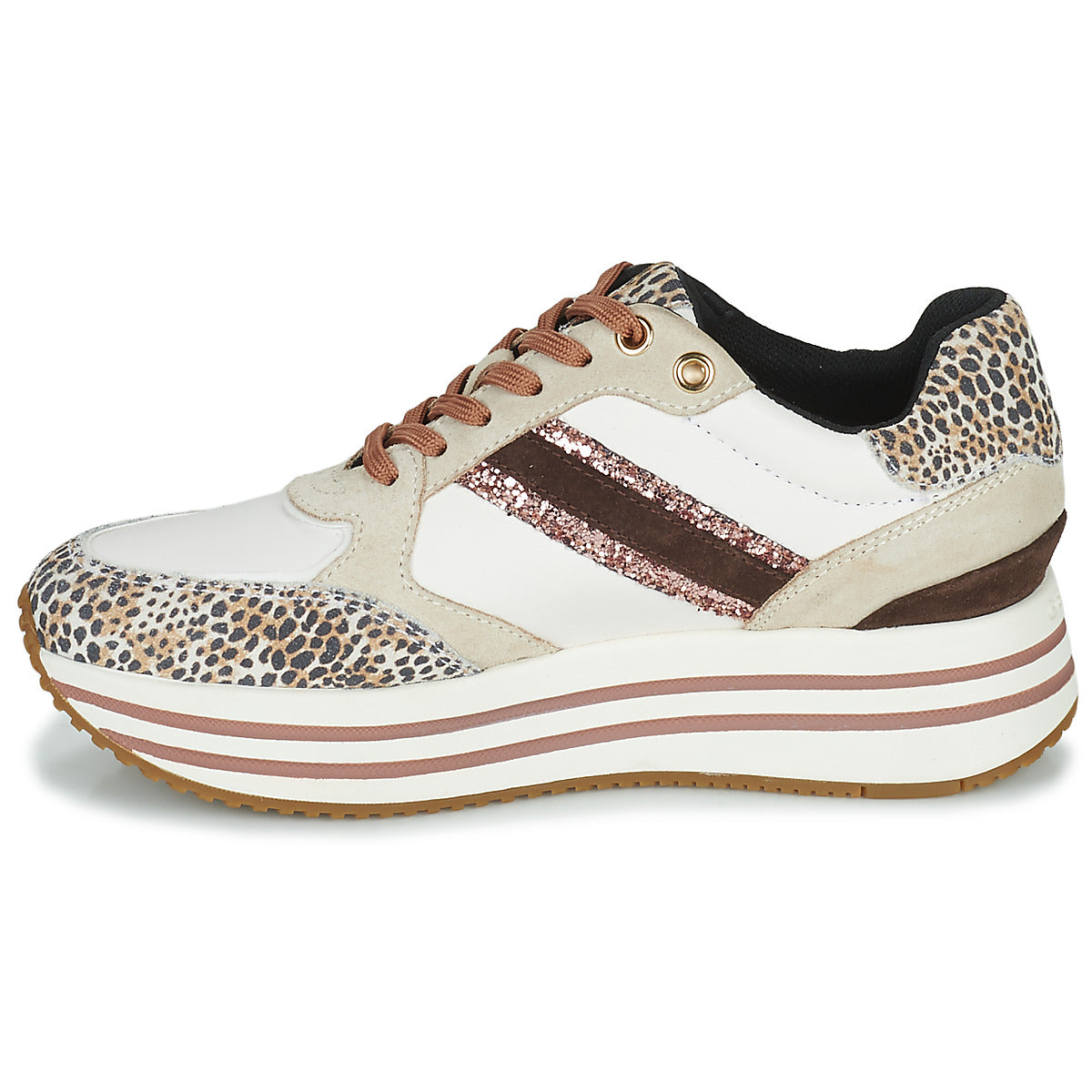 Sneakers basse Donna Geox  D KENCY  Beige