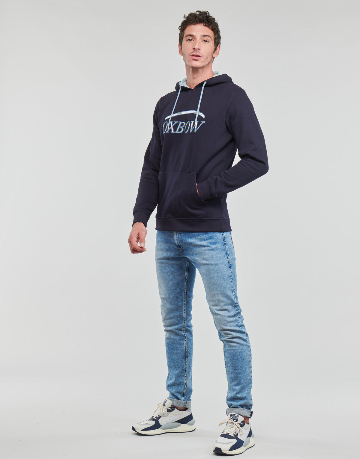 Felpa Uomo Oxbow O2SAVIORA Marine