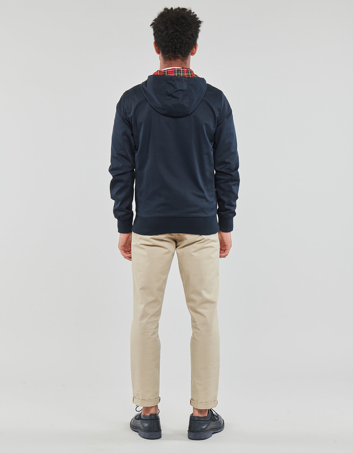 Giubbotto Uomo Harrington HGO HOODED RECYCLED Marine