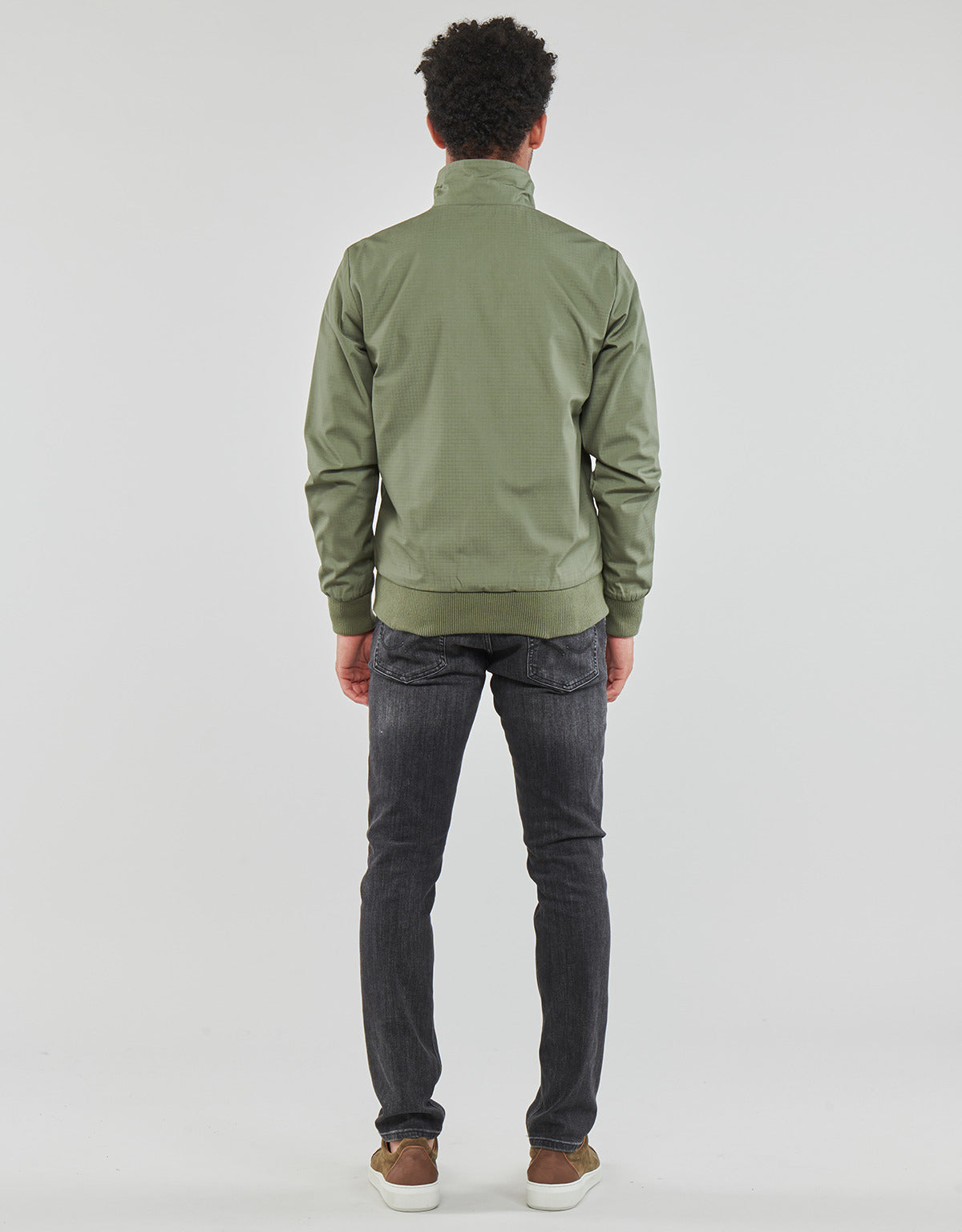 Giubbotto Uomo Harrington RIPSTOP JACKET RECYCLED Kaki