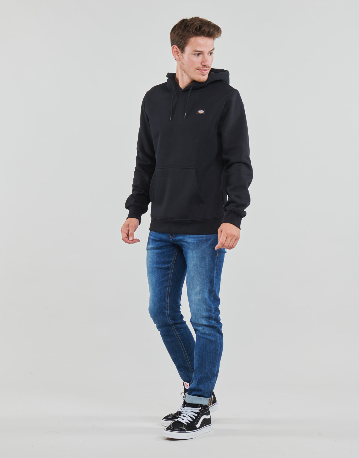 Felpa Uomo Dickies  OAKPORT HOODIE  Nero