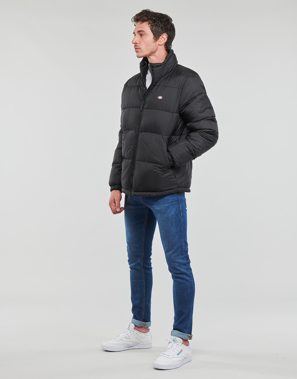 Piumino Uomo Dickies  WALDENBURG MID  Nero