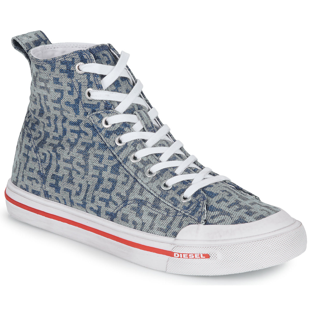 Sneakers alte Uomo Diesel  S-ATHOS MID  Blu
