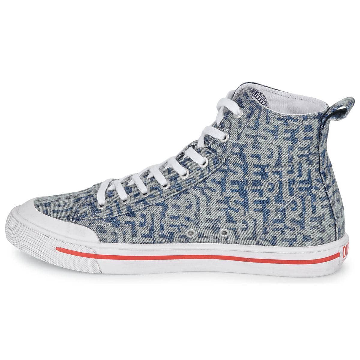 Sneakers alte Uomo Diesel S-ATHOS MID Blu