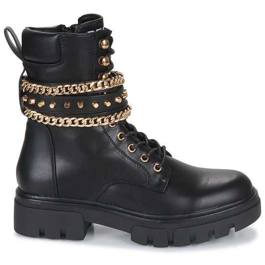 Stivaletti Donna Replay HANNA CHAINS Nero