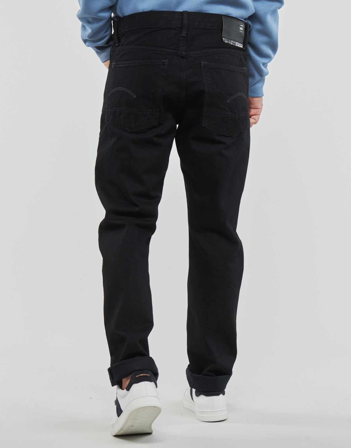 Jeans Uomo G-Star Raw Triple A Regular Straight Nero
