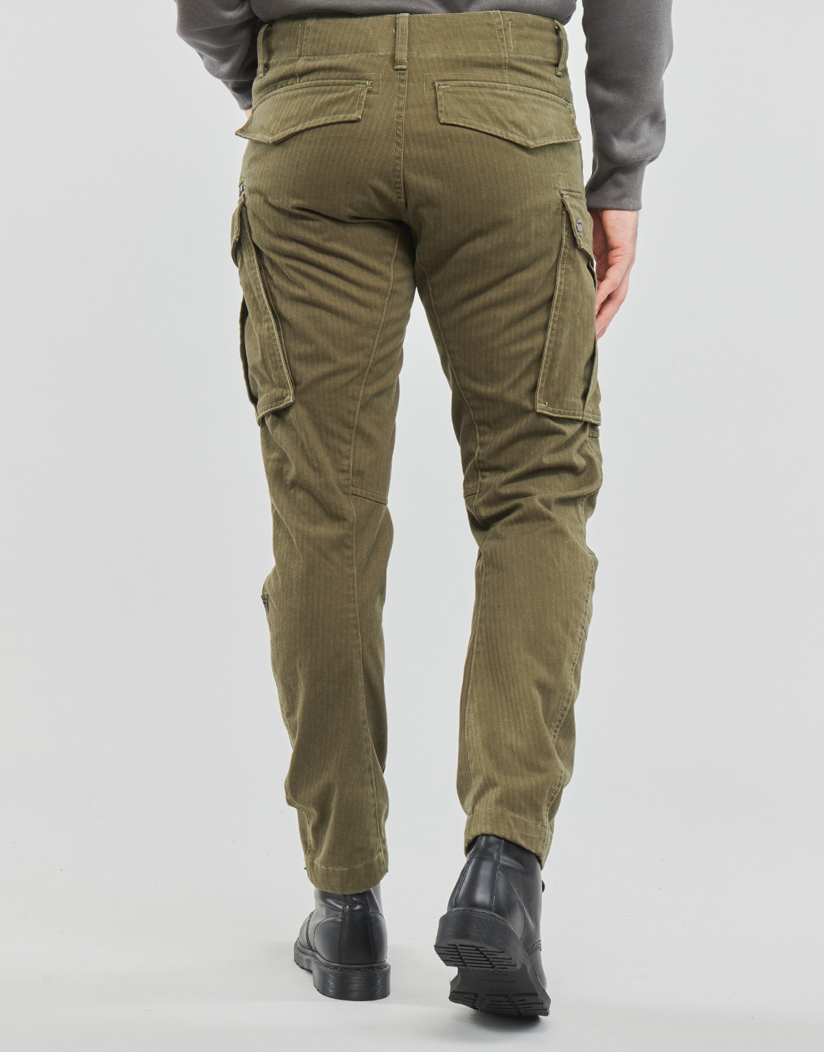 Pantalone Cargo Uomo G-Star Raw ROVIC ZIP 3D REGULAR TAPERED Kaki