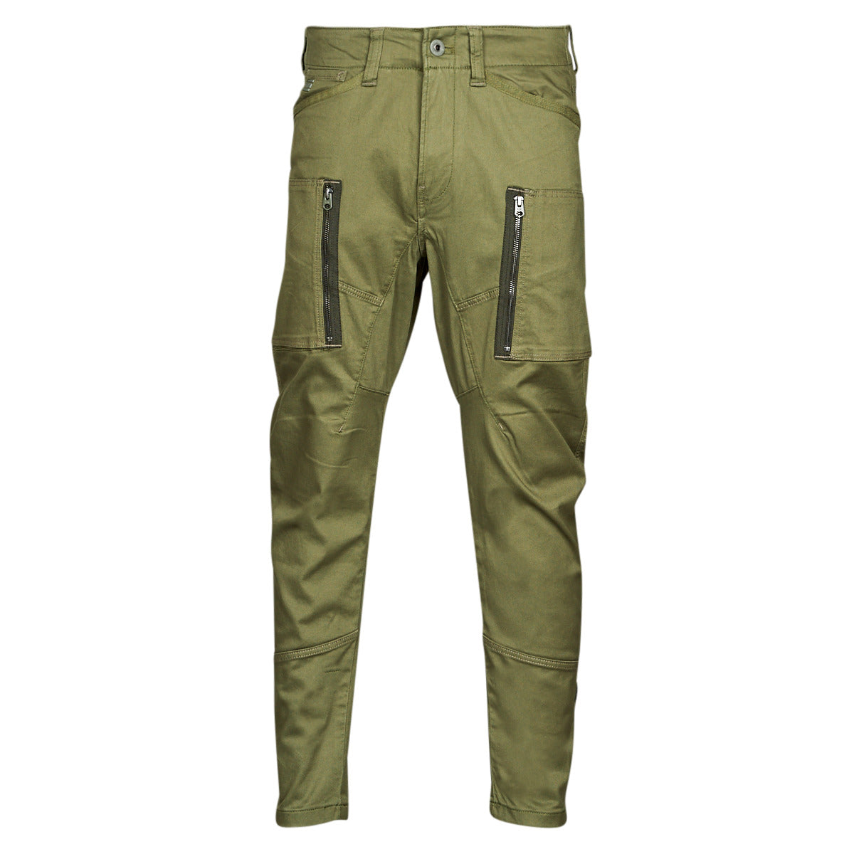 Pantalone Cargo Uomo G-Star Raw zip pkt 3d skinny cargo Kaki