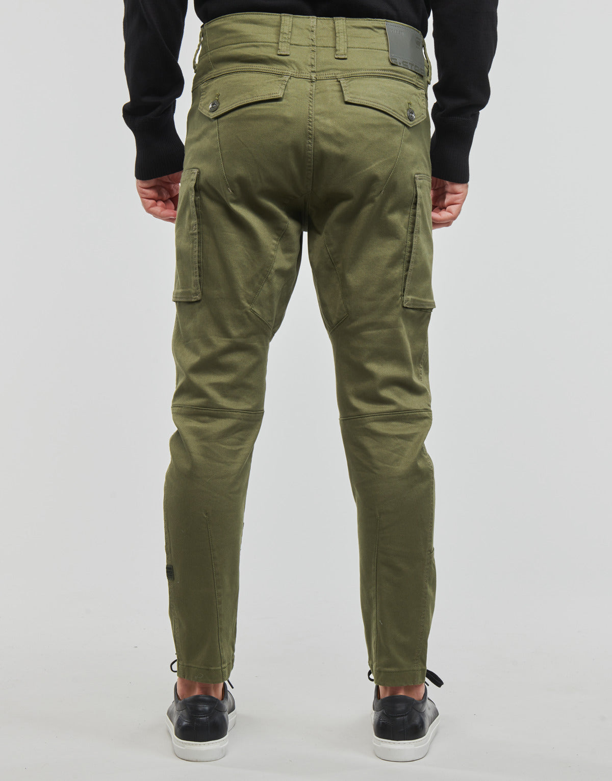 Pantalone Cargo Uomo G-Star Raw zip pkt 3d skinny cargo Kaki