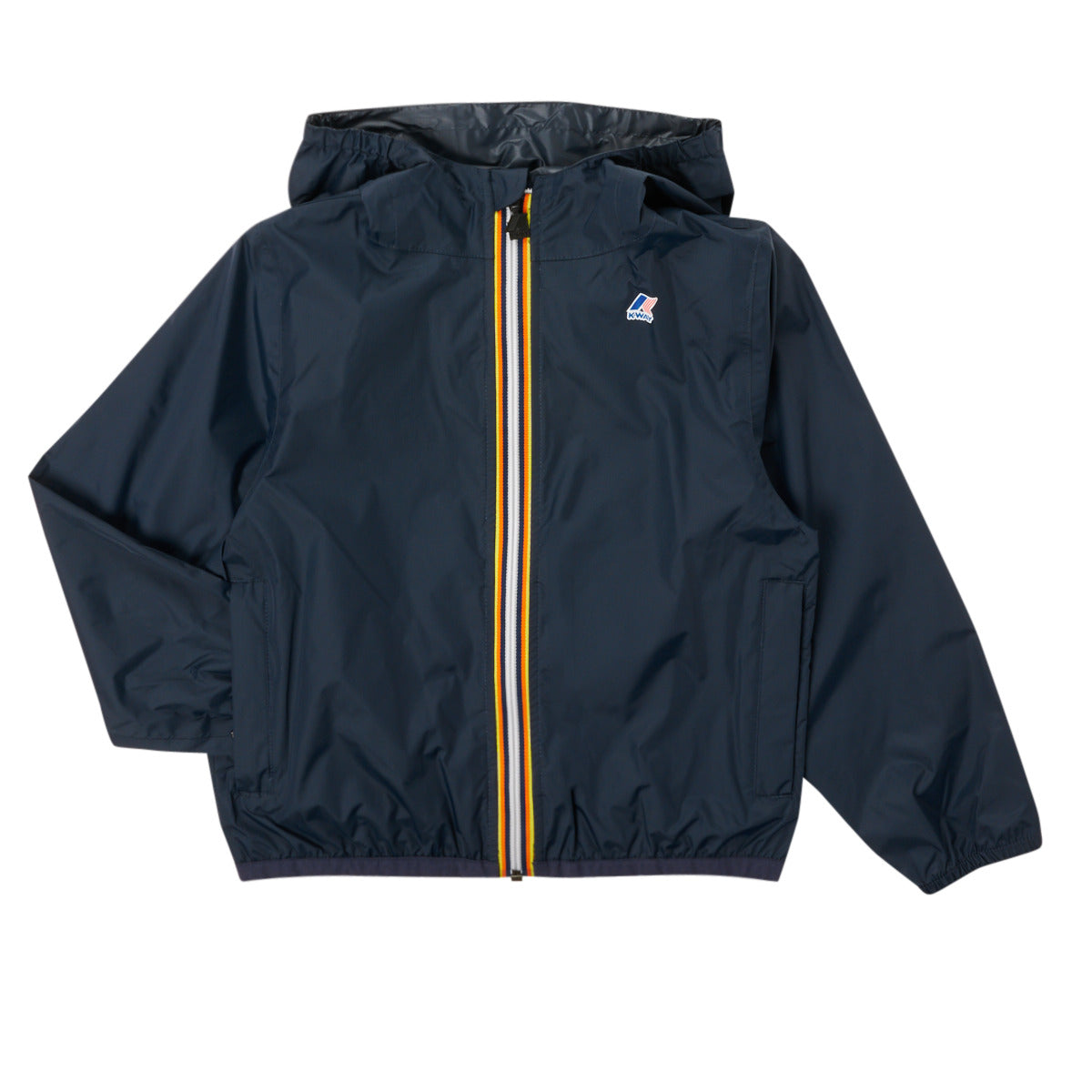 giacca a vento ragazza K-Way LE VRAI 3.0 PETIT CLAUDE Marine