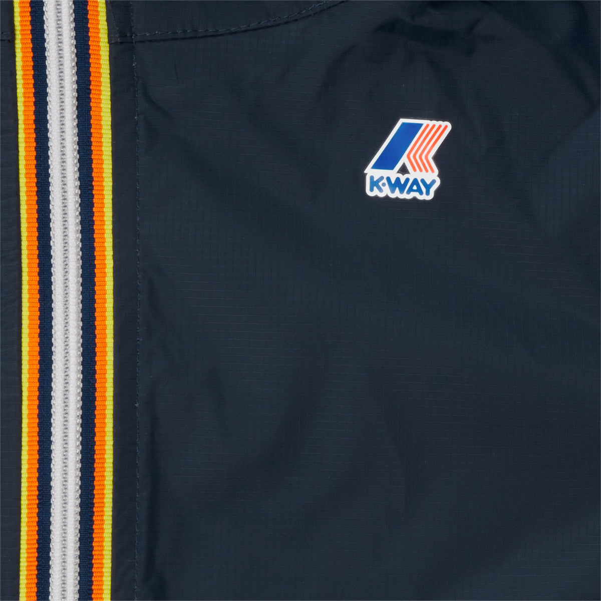 giacca a vento ragazza K-Way LE VRAI 3.0 PETIT CLAUDE Marine