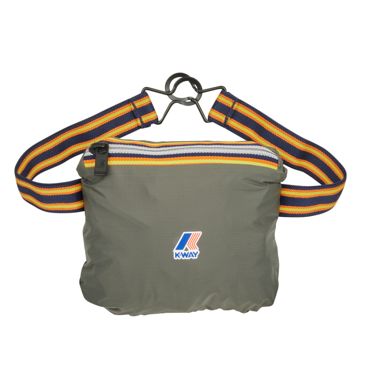 giacca a vento ragazza K-Way LE VRAI 3.0 PETIT CLAUDE Kaki