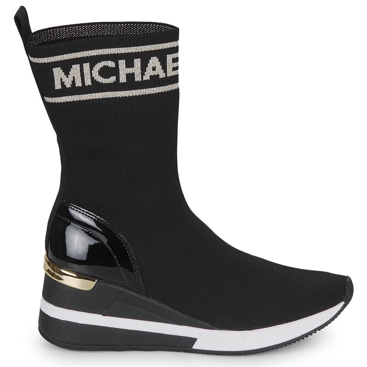 Sneakers alte Donna MICHAEL Michael Kors SKYLER TALL BOOTIE Nero