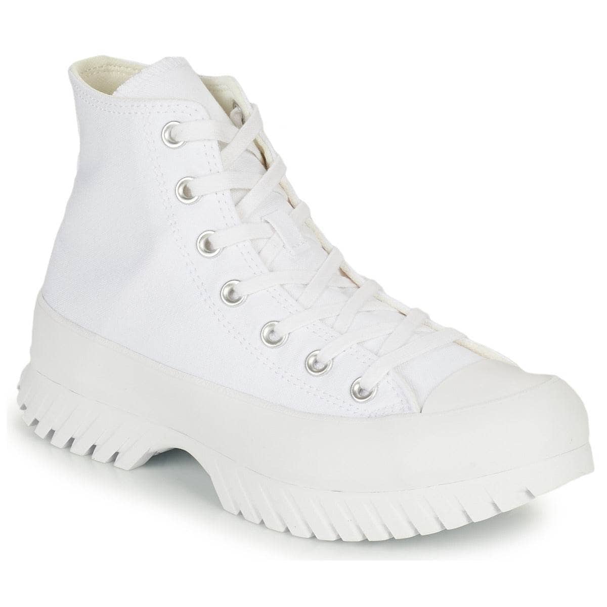 Sneakers alte Donna Converse Chuck Taylor All Star Lugged 2.0 Foundational Canvas Bianco