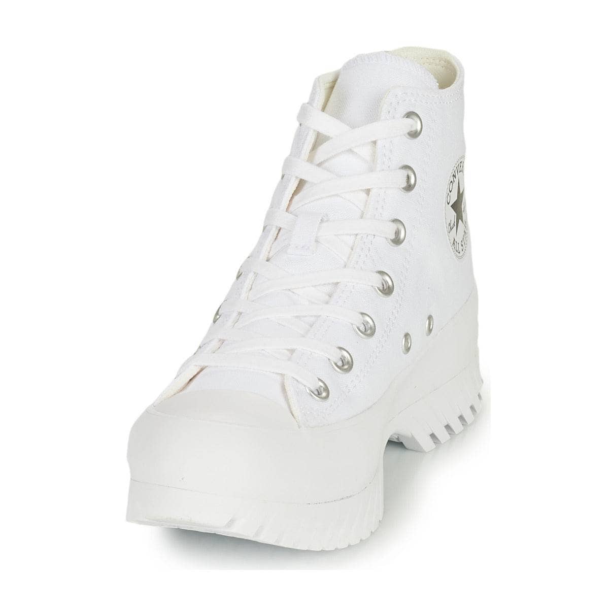 Sneakers alte Donna Converse Chuck Taylor All Star Lugged 2.0 Foundational Canvas Bianco