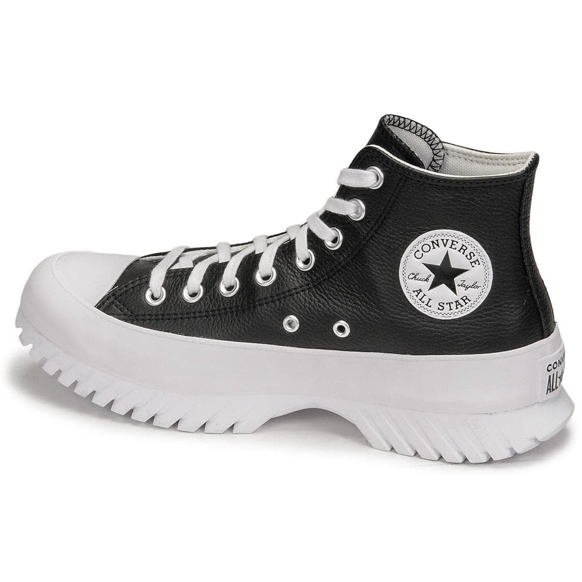 Sneakers alte Donna Converse Chuck Taylor All Star Lugged 2.0 Leather Foundational Leather Nero