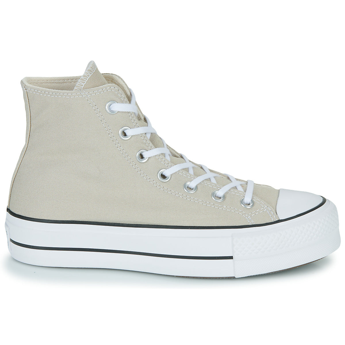 Sneakers alte Donna Converse Chuck Taylor All Star Lift Canvas Seasonal Color Beige