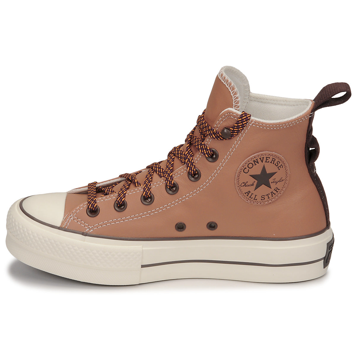 Sneakers alte Donna Converse  Chuck Taylor All Star Lift Winter Tones  Rosa