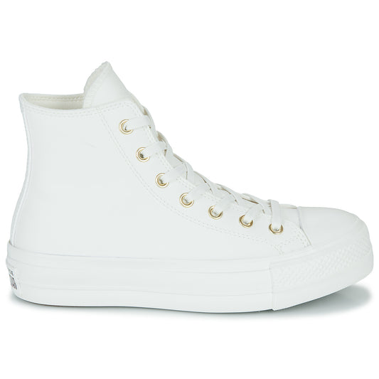 Sneakers alte Donna Converse  Chuck Taylor All Star Lift Mono White  Bianco