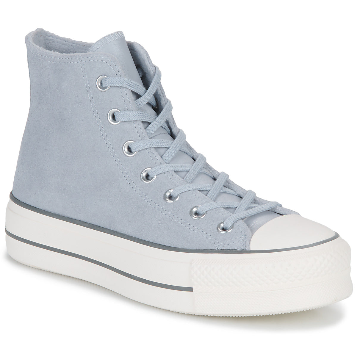 Sneakers alte Donna Converse  Chuck Taylor All Star Lift Cozy Utility Hi  Grigio