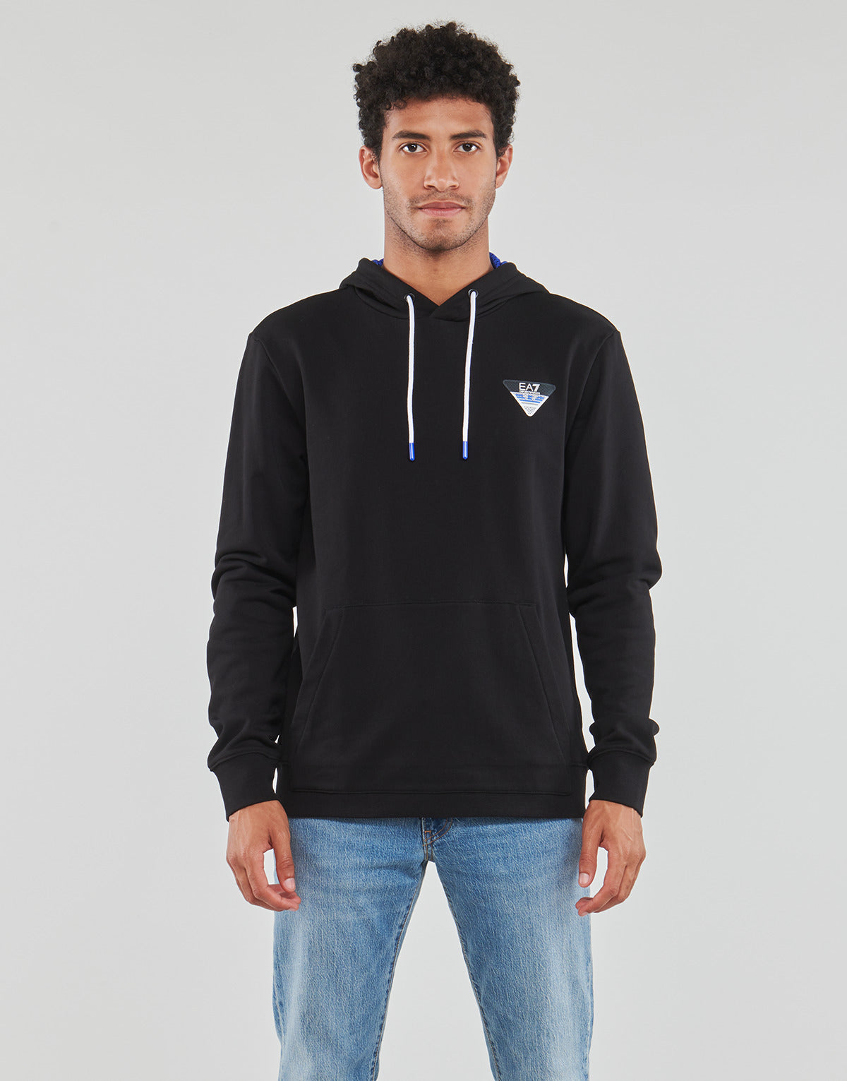 Felpa Uomo Emporio Armani EA7 6LPM72 Nero