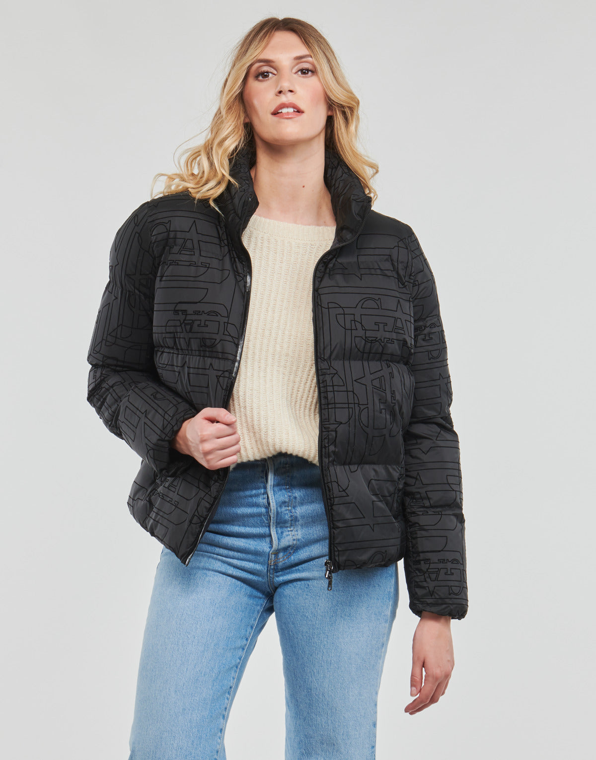 Piumino Donna Emporio Armani EA7  6LTB13  Beige