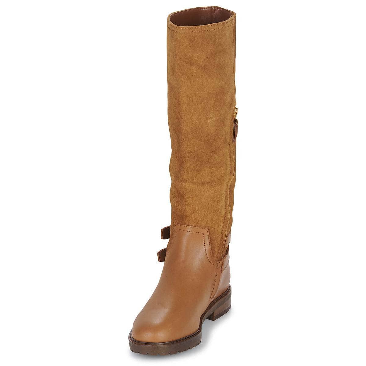 Stivali Donna Lauren Ralph Lauren EMELIE-BOOTS-TALL BOOT Marrone
