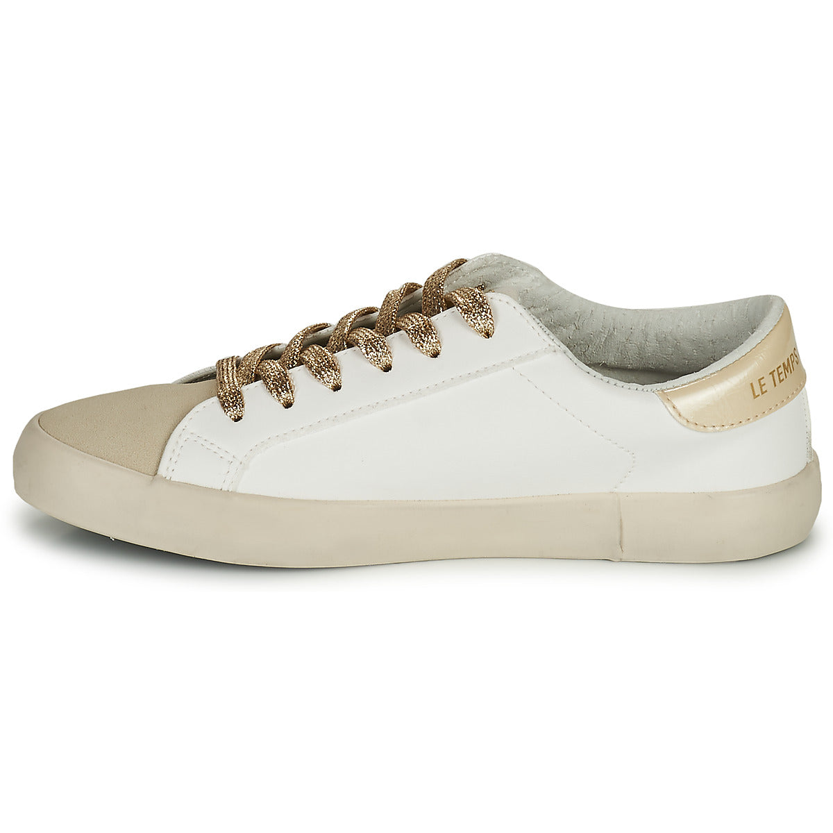 Sneakers basse Donna Le Temps des Cerises SOHO Bianco