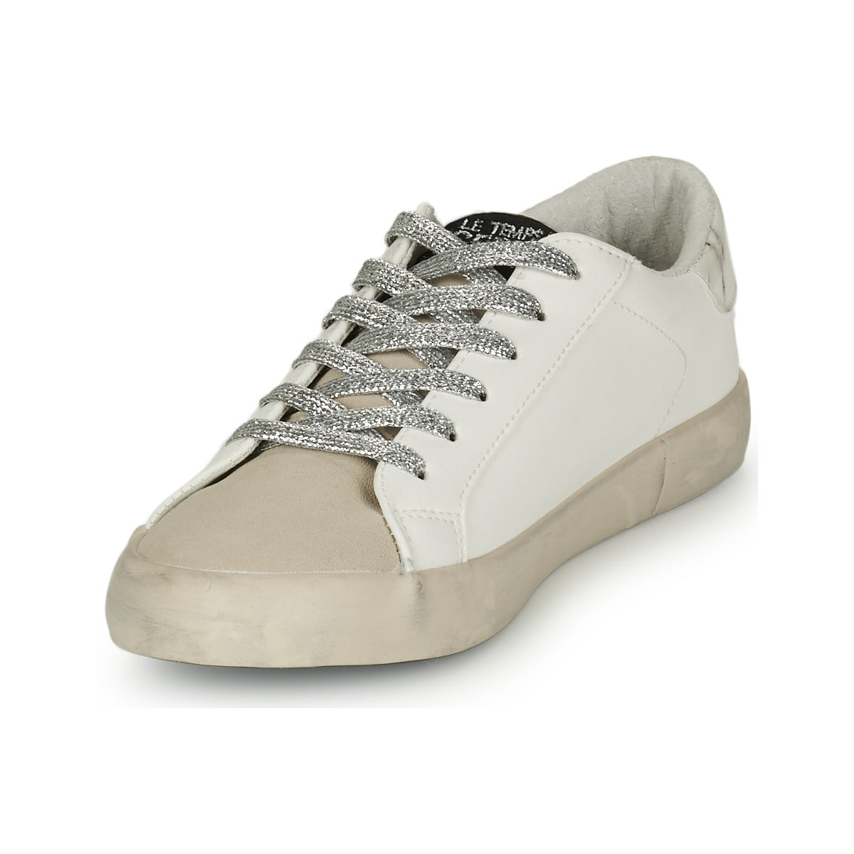 Sneakers basse Donna Le Temps des Cerises SOHO Bianco