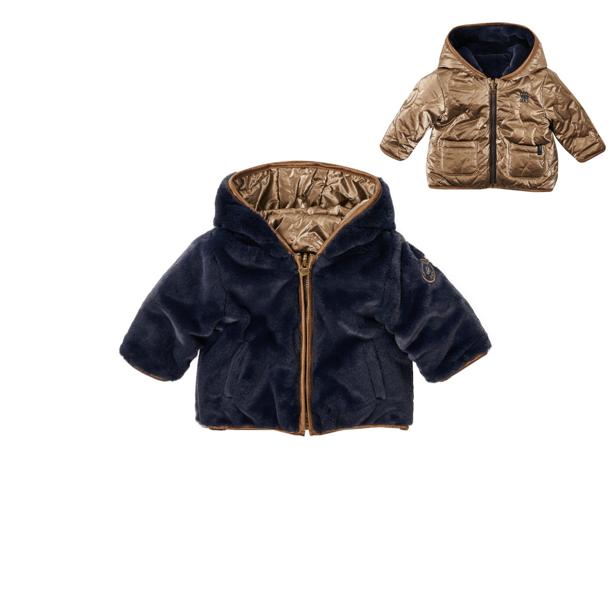 Piumino ragazza Ikks XV41000 Marine