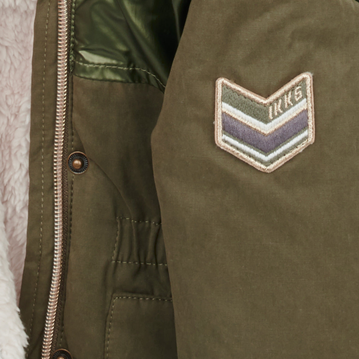 Parka ragazza Ikks XV42010 Kaki