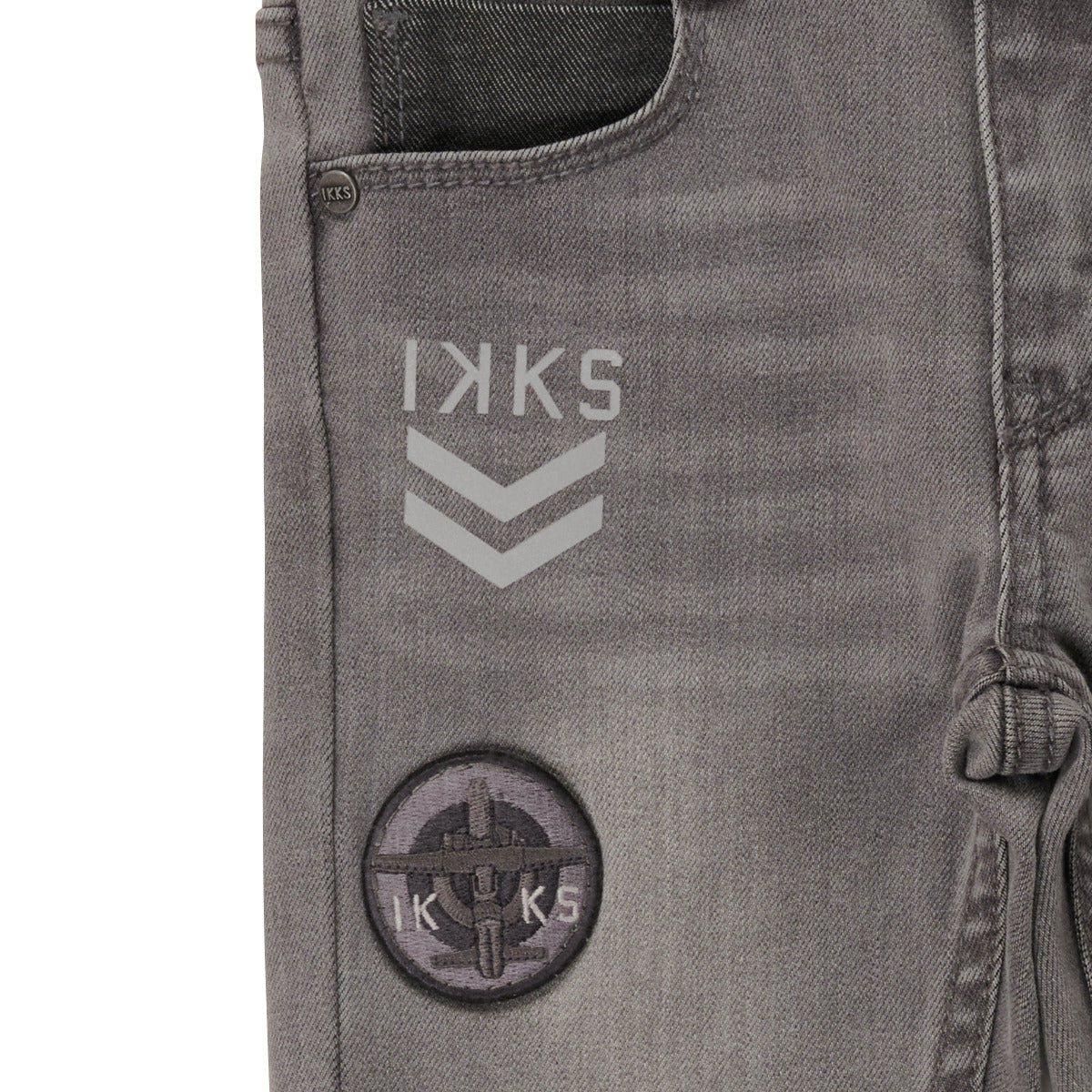 Jeans skynny ragazzo Ikks XV29093 Grigio