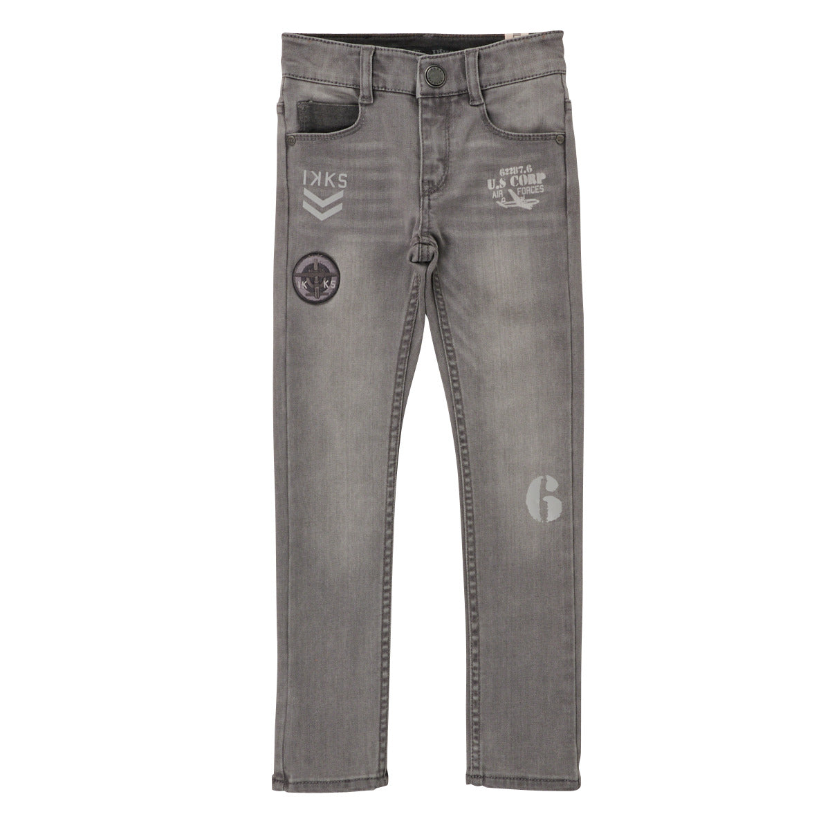 Jeans skynny ragazzo Ikks XV29093 Grigio