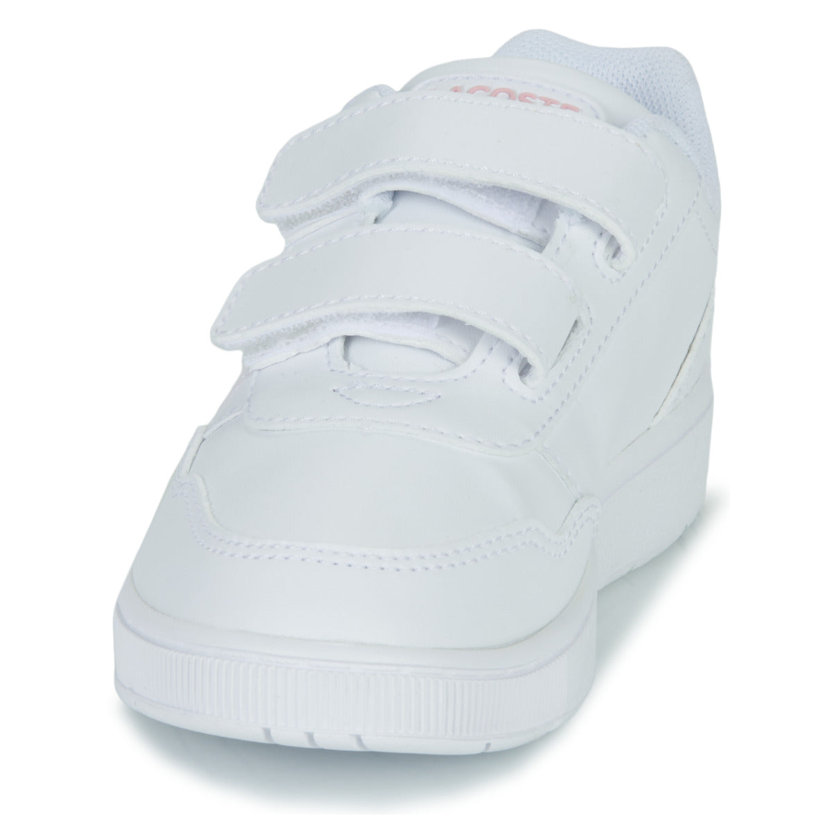 Scarpe bambini ragazza Lacoste T-CLIP Bianco