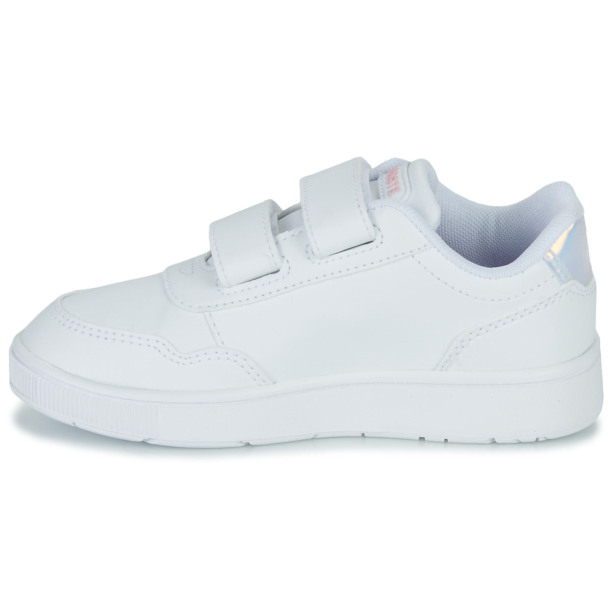 Scarpe bambini ragazza Lacoste T-CLIP Bianco