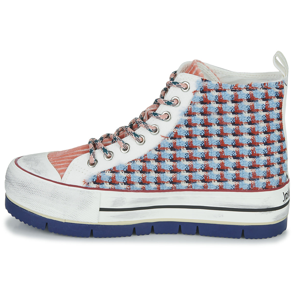 Sneakers alte Donna Desigual CRUSH ROSA Multicolore