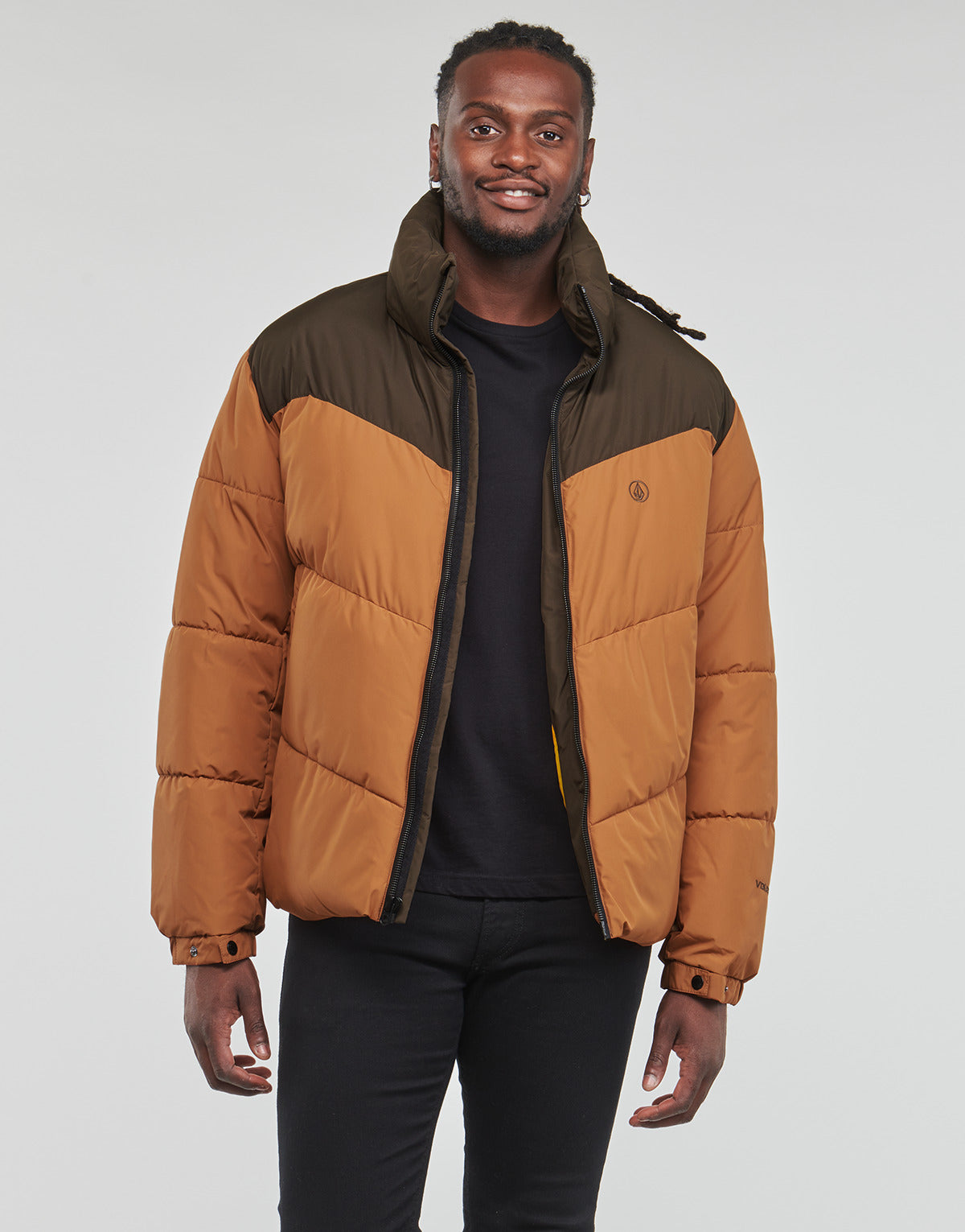 Piumino Uomo Volcom GOLDSMOOTH JACKET Marrone