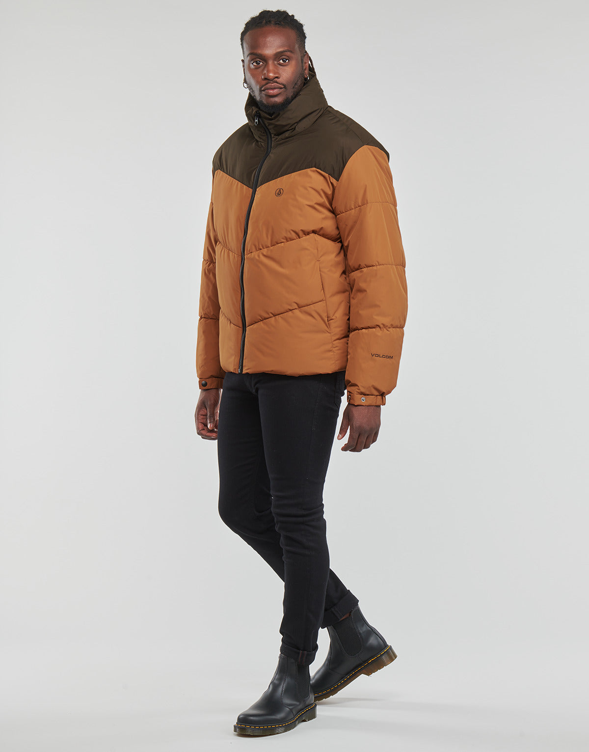 Piumino Uomo Volcom GOLDSMOOTH JACKET Marrone