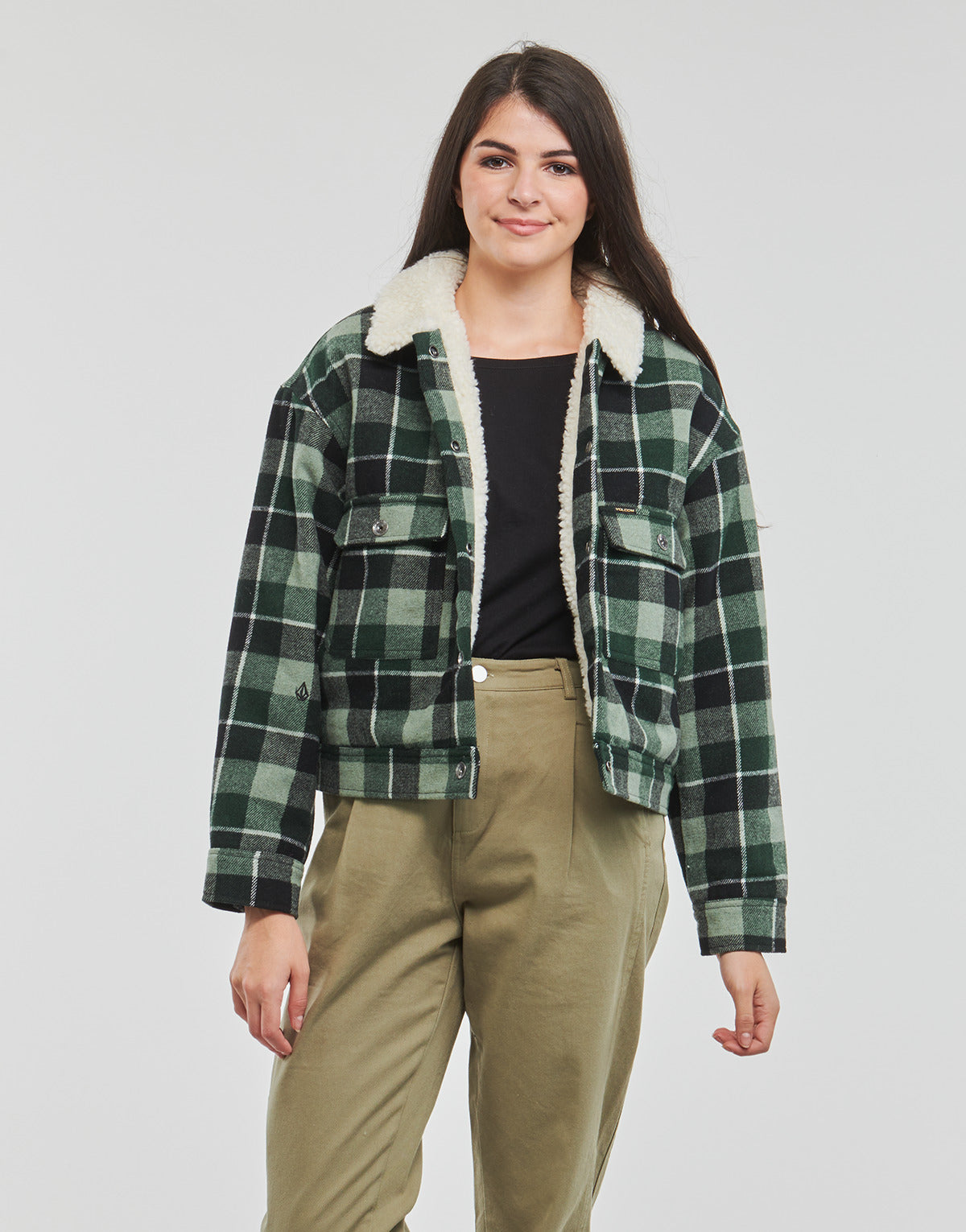 Giubbotto Donna Volcom WEATON JACKET Multicolore