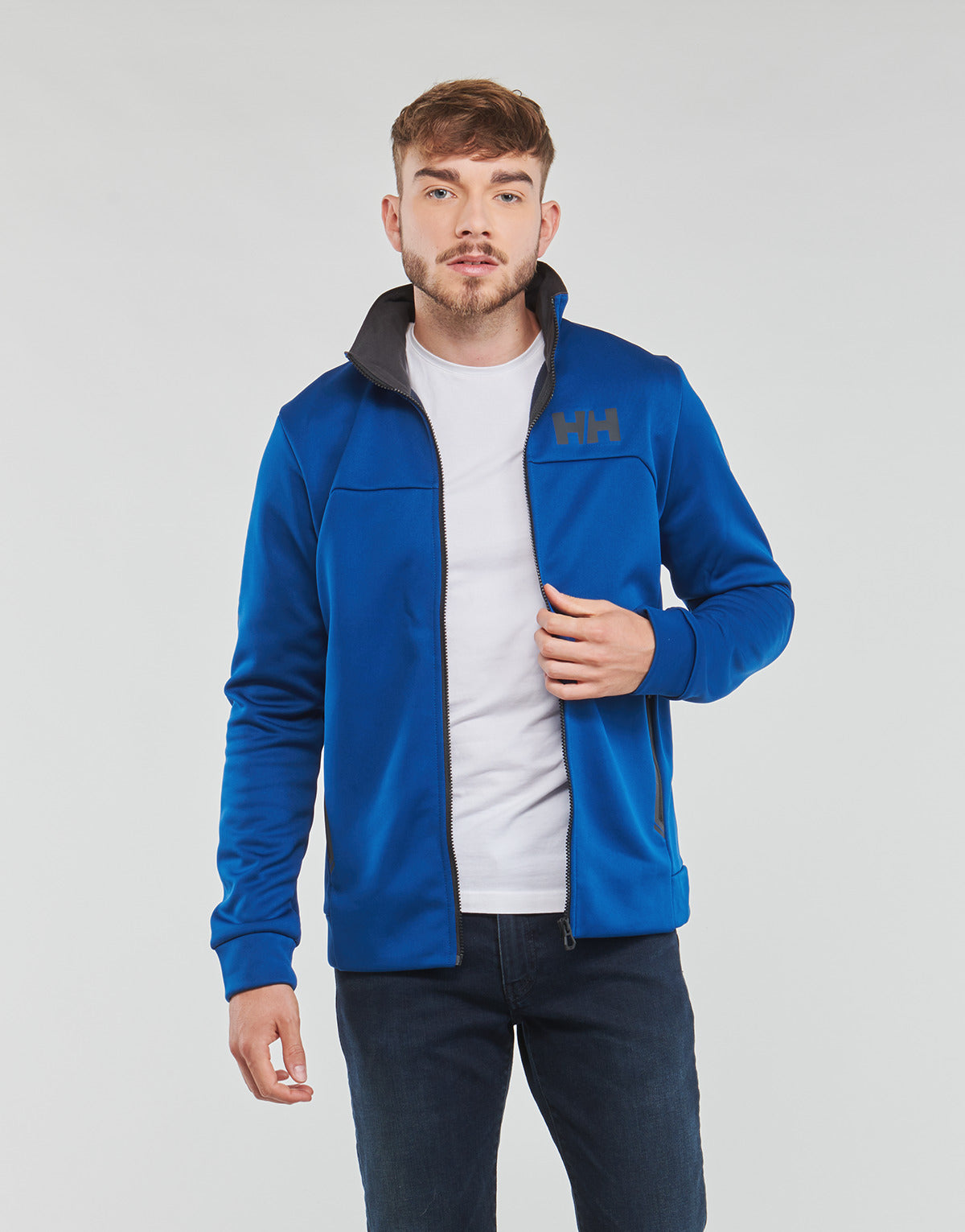 Giubbotto Uomo Helly Hansen HP FLEECE JACKET Blu