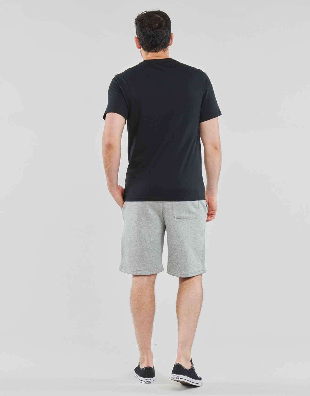 T-shirt Uomo Converse GO-TO STAR CHEVRON TEE Nero