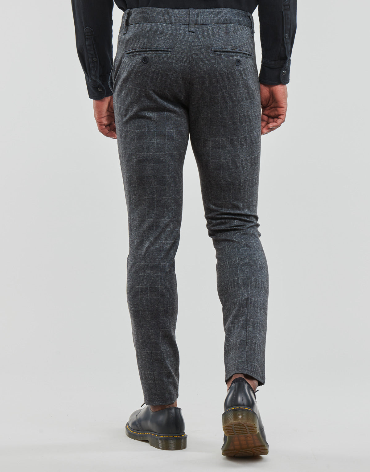 Pantalone Chino Uomo Only & Sons ONSMARK CHECK PANTS HY GW 9887 Marine