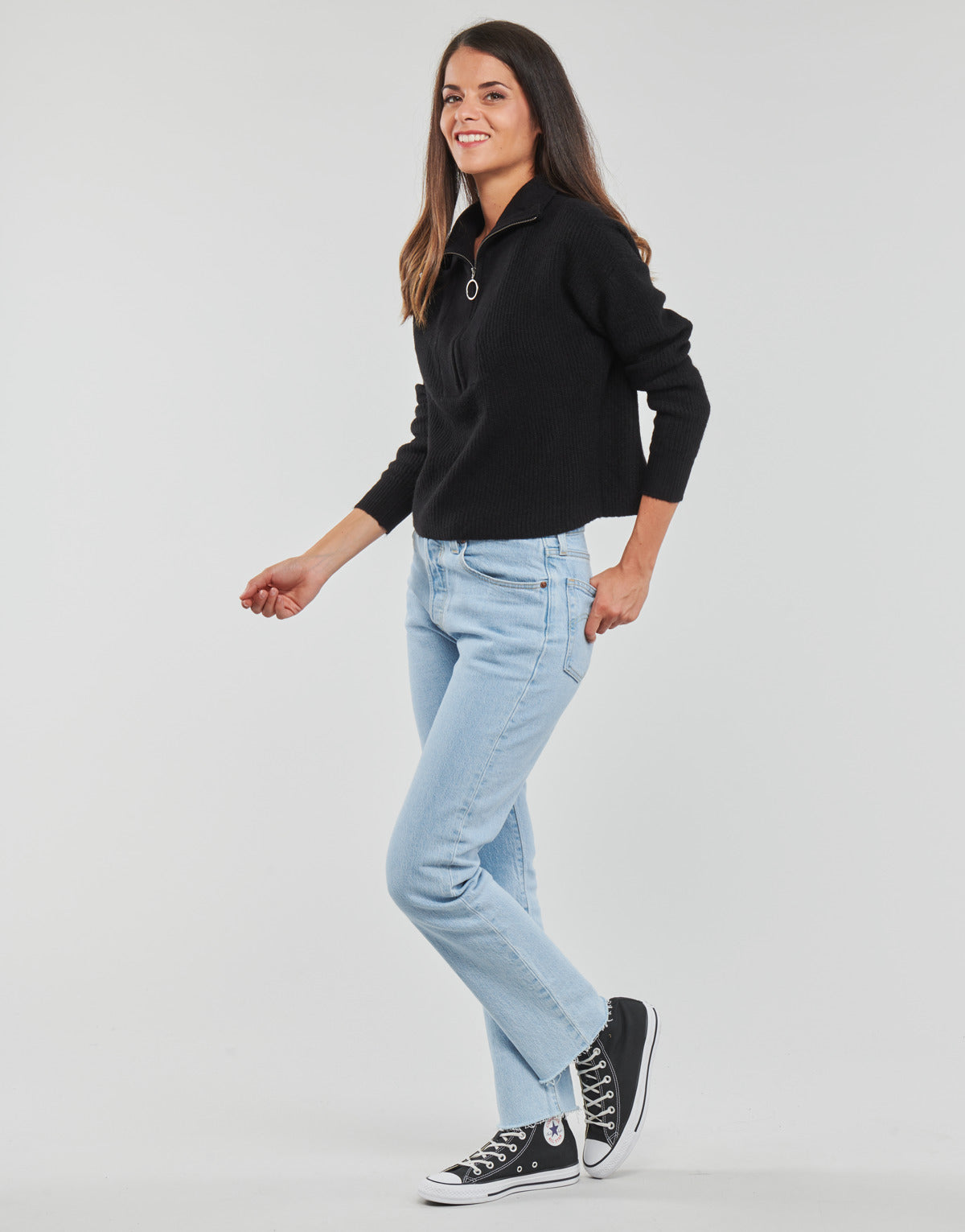 Maglione Donna Noisy May NMNEWALICE Nero