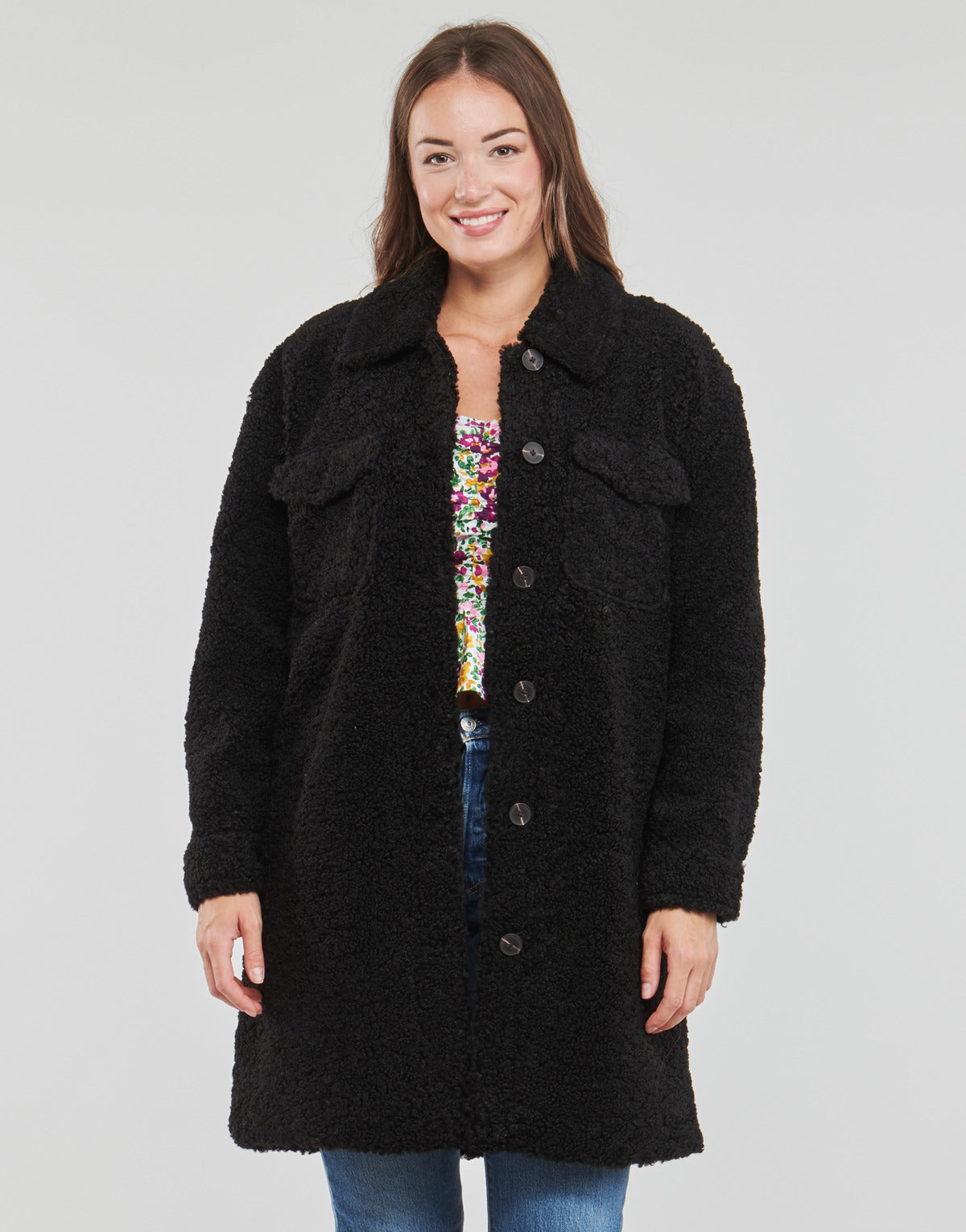 Mantella Donna Vero Moda VMKYLIEFILUCCA Nero