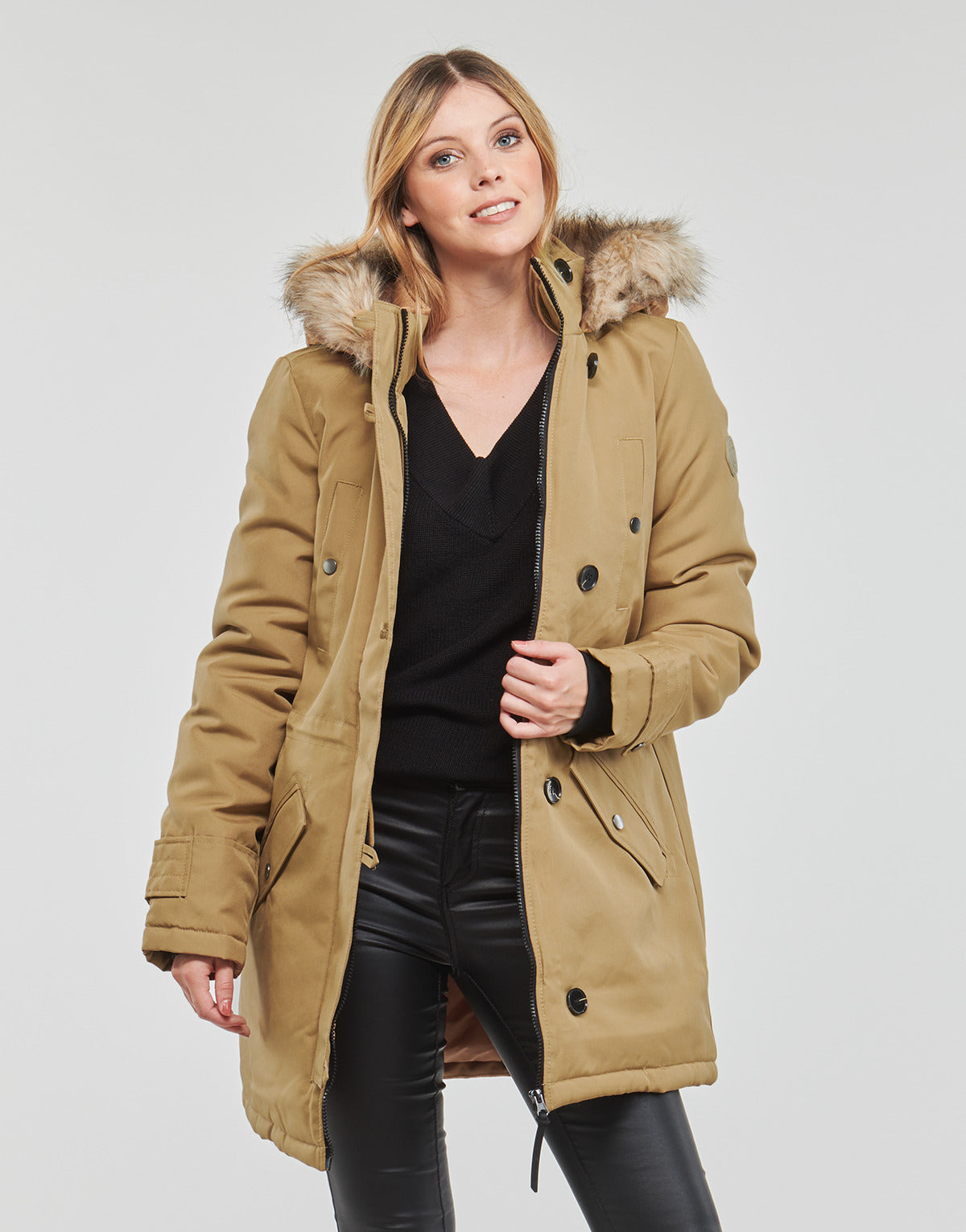 Parka Donna Vero Moda VMSTORM Marrone