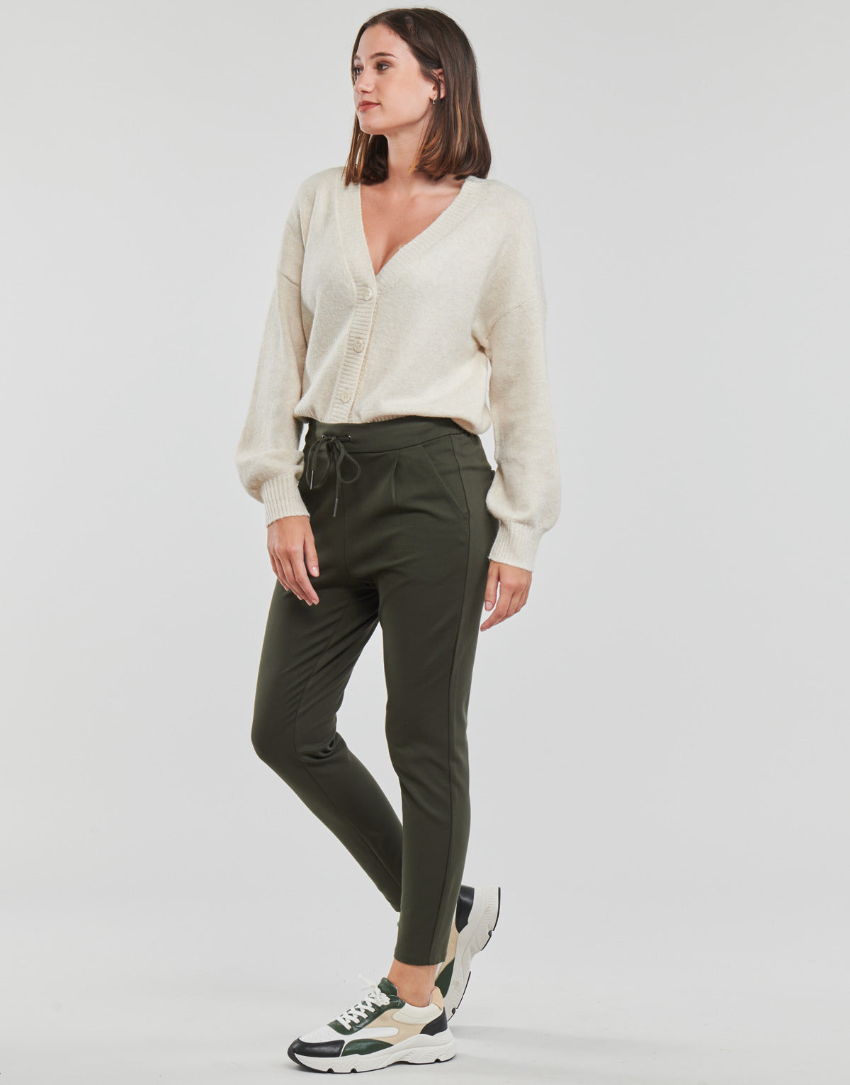 Pantaloni da completo Donna Vero Moda VMEVA Verde