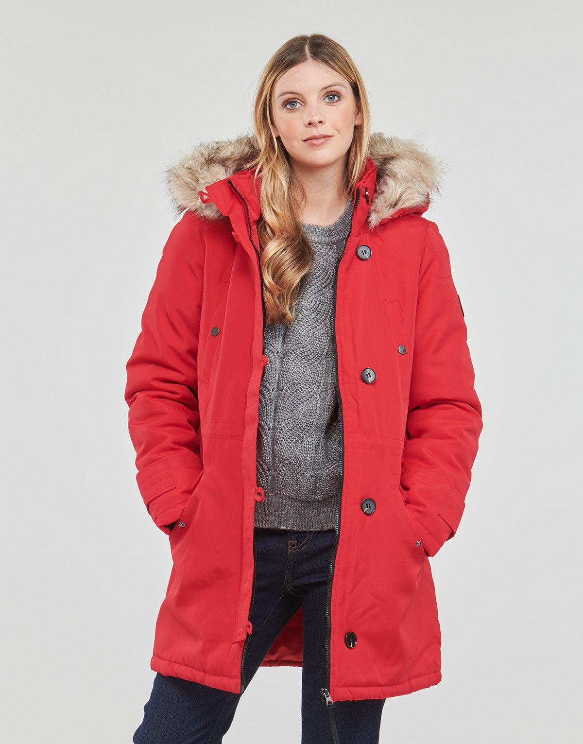 Parka Donna Vero Moda VMSTORM Rosso